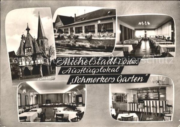 Michelstadt Rathaus Schmerkers Garten Nebenzimmer S