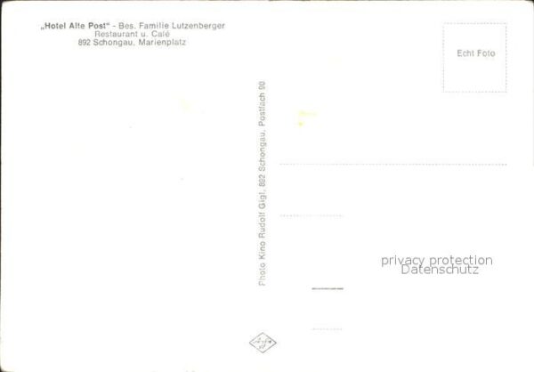 Schongau Marienplatz Kirche Hotel Alte Post – Bild 2