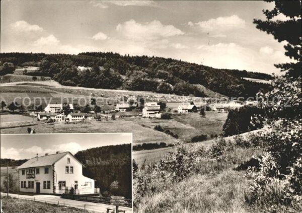 Olfen Odenwald Panorama Gasthaus Pension Zum Finkenbac