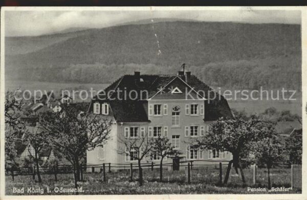 Bad Koenig Odenwald Pension Schäfer