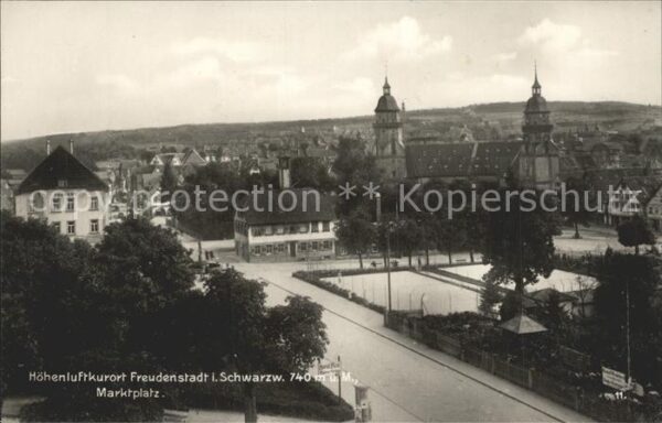 Freudenstadt  Marktplatz Kirche