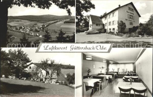 Guettersbach Panorama Haus Schönblick Gastraum