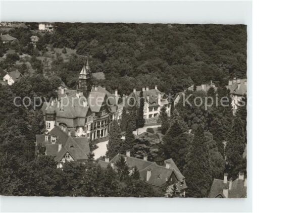 Falkenstein Taunus Heilstätte Hauptgebäude Fliegeraufnahme