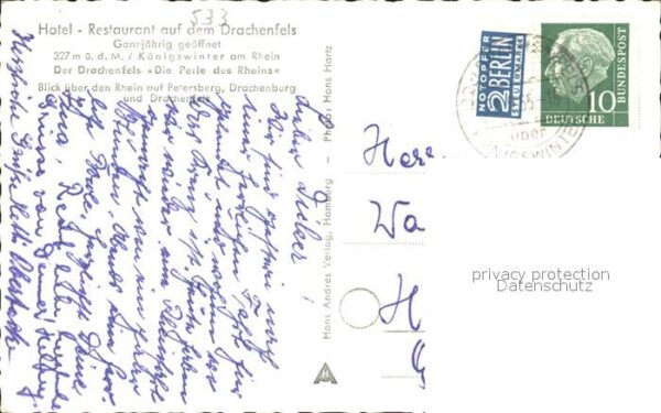 Koenigswinter Hotel Restaurant auf dem Drachenfels – Bild 2