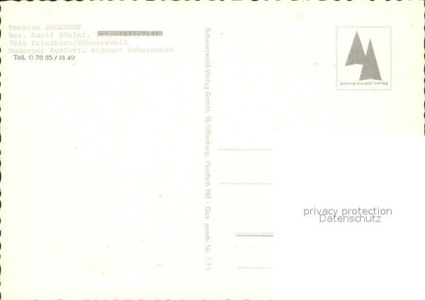 Prinzbach Pension Jägerhof – Bild 2
