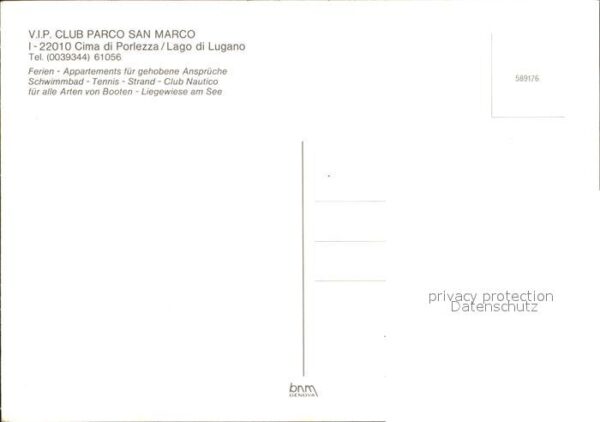 Lago di Lugano TI Club Parco san Marco – Bild 2