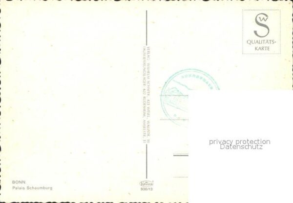 Bonn Rhein Palais Schaumburg – Bild 2