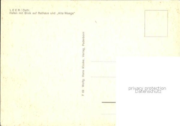 Leer Ostfriesland Hafen mit Rathaus und Alte Waage – Bild 2