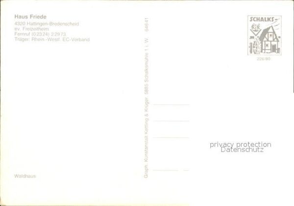 Bredenscheid Hattingen Haus Friede – Bild 2