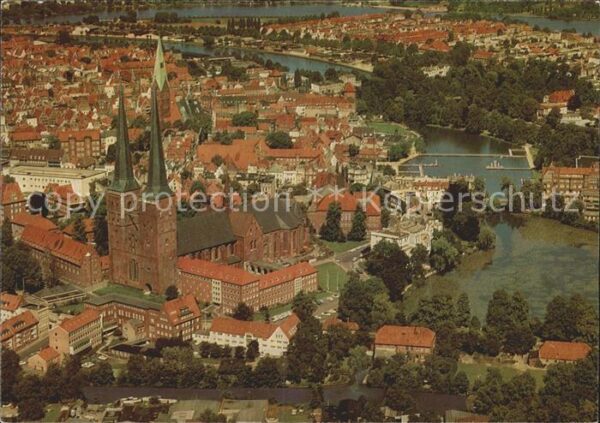 Luebeck Fliegeraufnahme