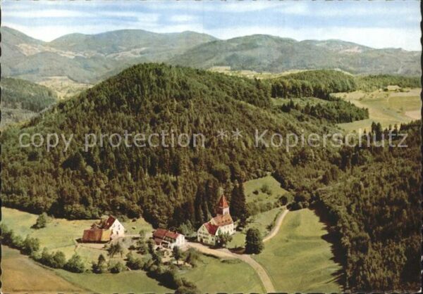 Weitenau Steinen Fliegeraufnahme Kurhaus Kloster Weitena
