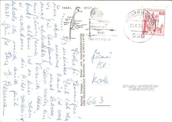 Sylt Landkarte – Bild 2