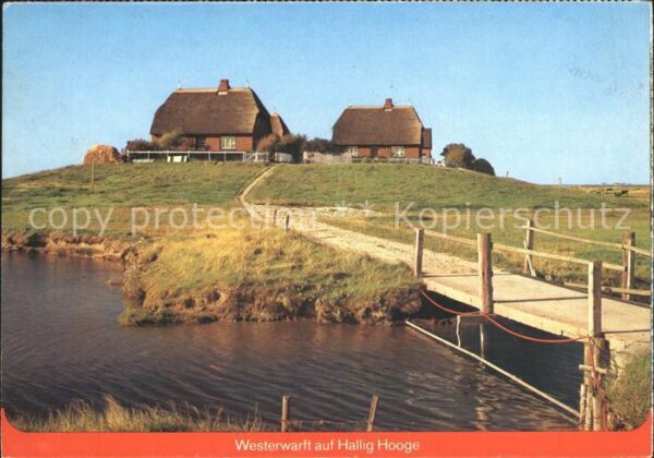 Hallig Hooge Westerwarft