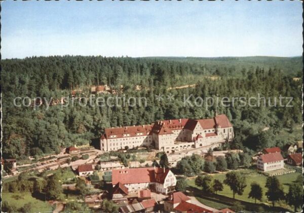 Gorheim Franziskanerkloster Fliegeraufnahme