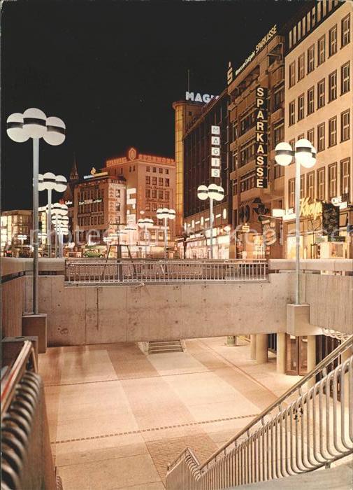 Hannover Nächliche Bahnhofsstraße