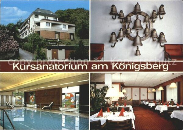 Bad Pyrmont Kursanatorium am Königsberg
