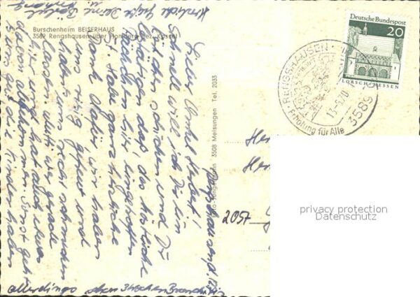 Rengshausen Hessen Häuser Emil Rausch Max Lindner Gottlob – Bild 2