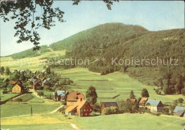 Zittau Fliegeraufnahme Zittauer Gebirg