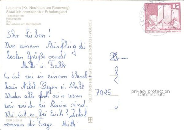 Lauscha Hüttenplatz Bad Kulturhaus – Bild 2