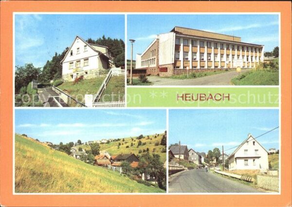Heubach Thueringen Cafe Heubach Erholungsheim Hermann Dunc