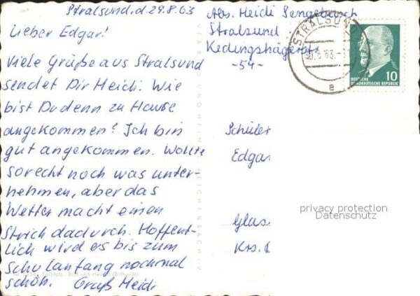 Stralsund Mecklenburg Vorpommern MS Sassnitz – Bild 2
