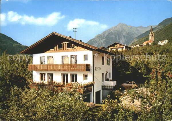 Algund Merano Haus Rüstl