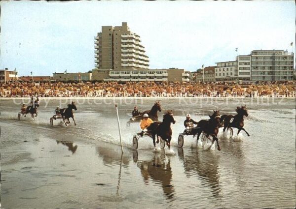 Cuxhaven Nordseebad Trabrenne am Strand