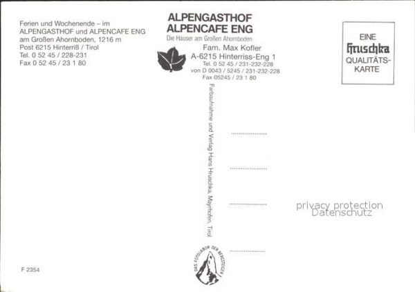 Eng Karwendel Alpengasthof und Cafe Eng – Bild 2