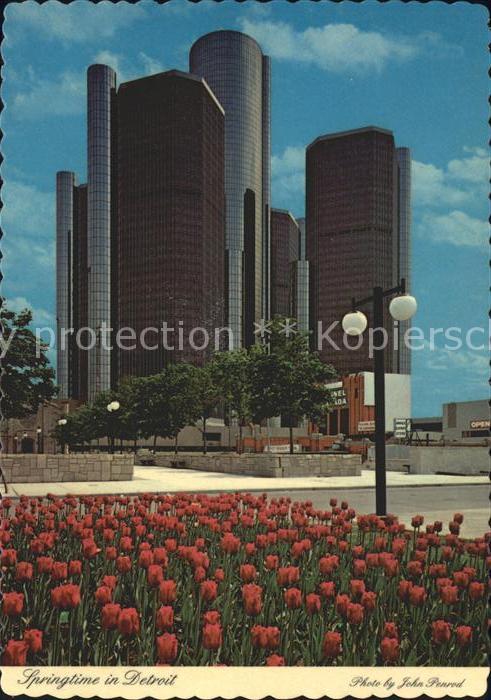 Detroit Michigan Hochhäuser