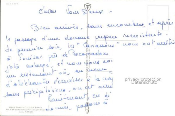 Costa Brava Landkarte – Bild 2