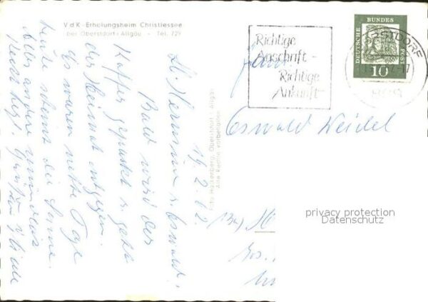 Oberstdorf Erholungsheim Christiersee – Bild 2