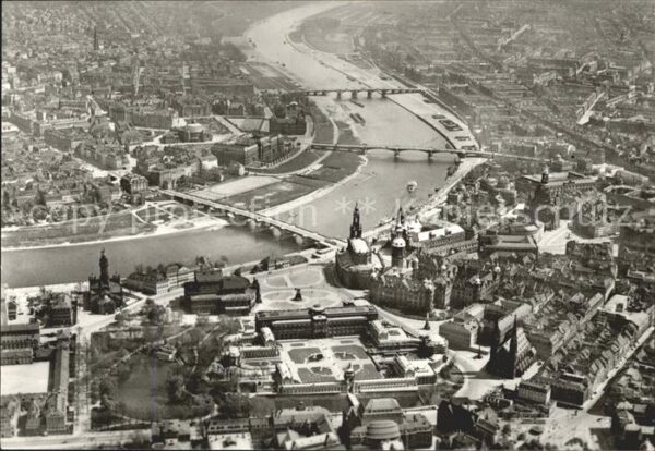 Dresden Fliegeraufnahme