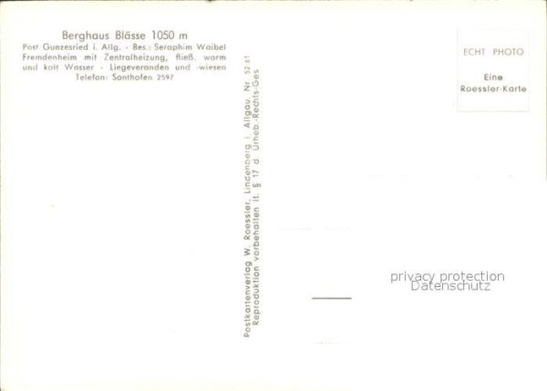 Gunzesried Berghaus Blässe – Bild 2