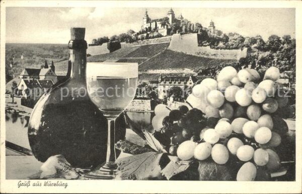 Wuerzburg Boxbeutel Wein