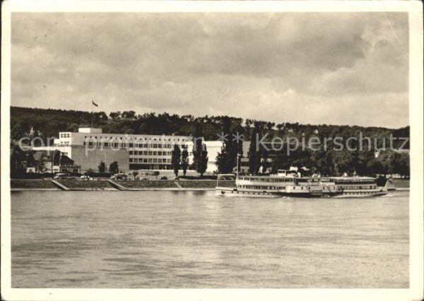 Bonn Rhein Bundeshaus