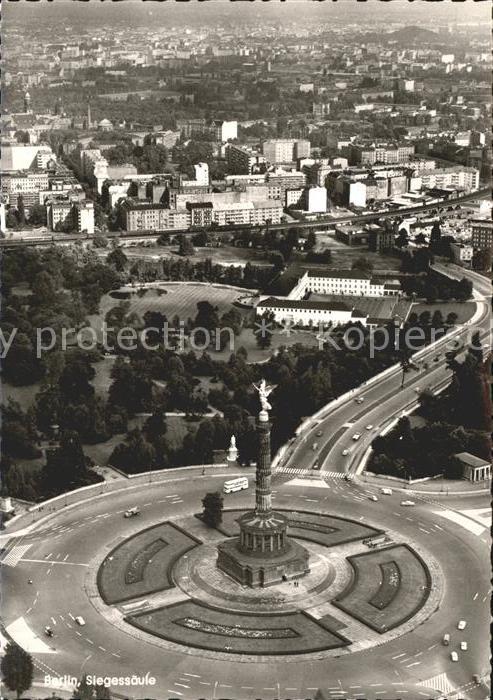 Berlin Fliegeraufnahme Siegessäule