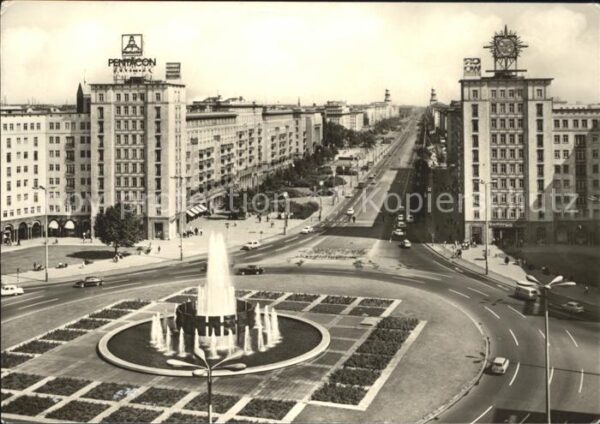 Berlin Karl Marx Alllee Strausberger-Platz