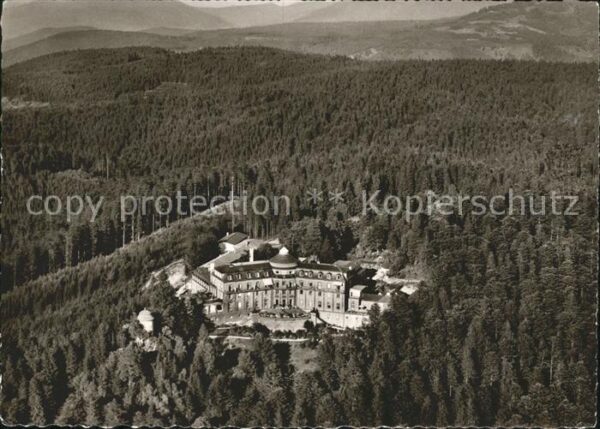 Schwarzwald Hochstrasse Fliegeraufnahme Kurhaus Büh