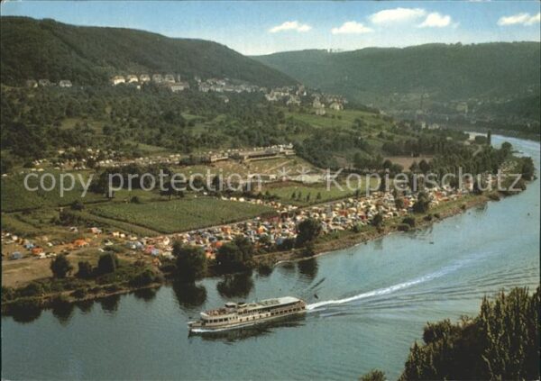 Cochem Mosel Fliegeraufnahme Camping Mosel