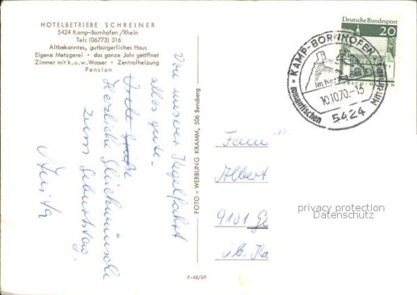 Kamp-Bornhofen Hotelbetriebe Schreiner – Bild 2