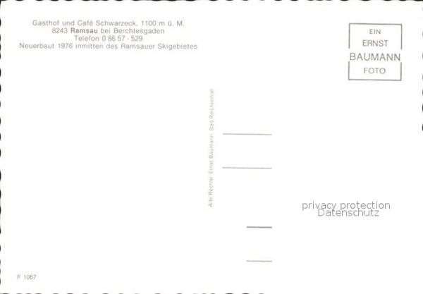 Ramsau Berchtesgaden Gasthaus Cafe Schwarzeck – Bild 2