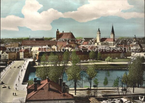 Ingolstadt Donau Brückenpartie