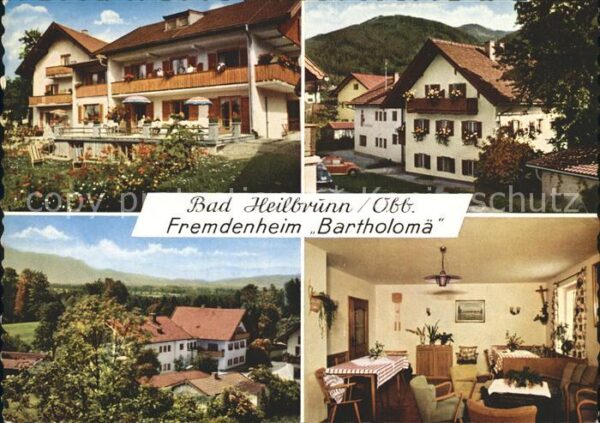 Bad Heilbrunn Fremdenheim Bartholomä