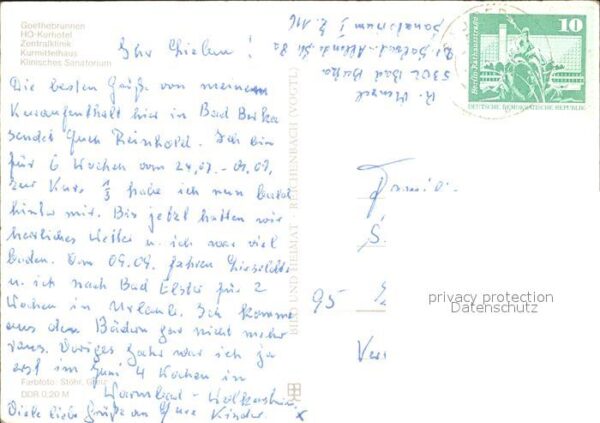 Bad Berka HO Kurhotel Zentralklinik Kurmittelhaus – Bild 2