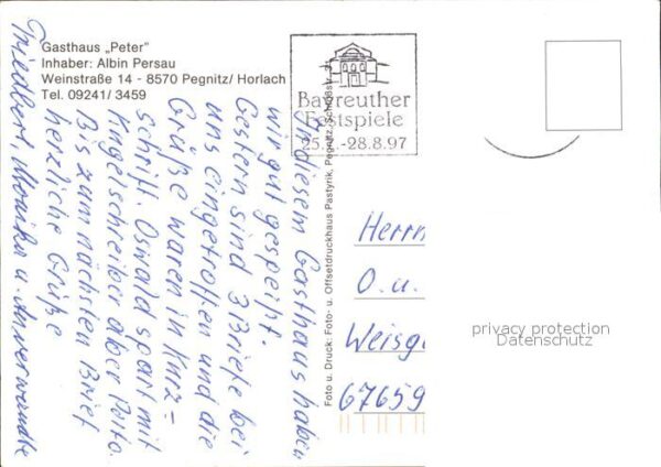 Pegnitz Horlach Gasthaus Peter – Bild 2