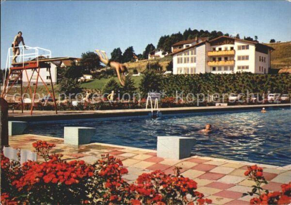 Bodenmais Freibad mit Kurhaus