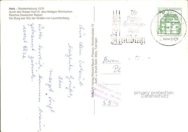 Passau Hals Ilz-Partie Burgruine – Bild 2