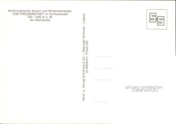 Freudenstadt Marktplatz – Bild 2