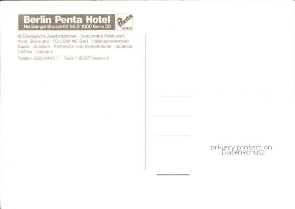 Berlin Penta Hotel – Bild 2