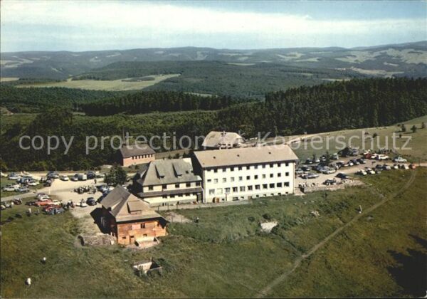 St Peter Schwarzwald Berghotel Kandel Fliegeraufnahme